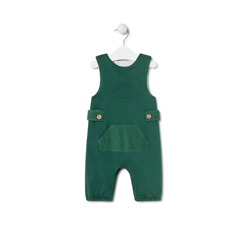 Baby playsuit in Trend green