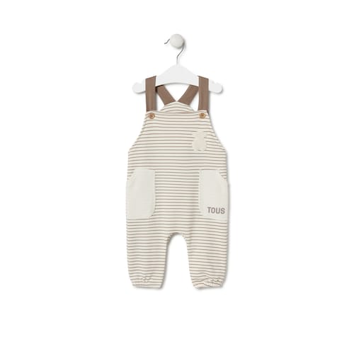 Peto amb tirants per a nad&oacute; Classic beix image number 0