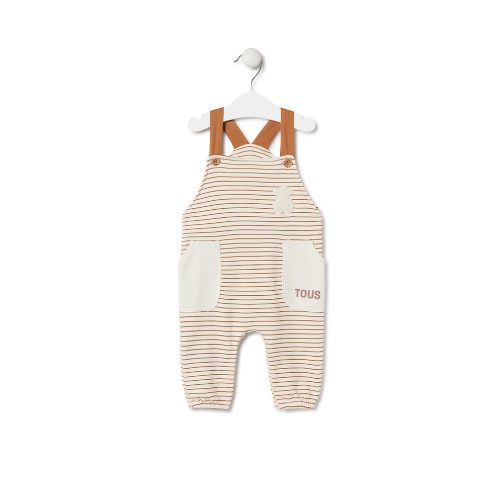 Baby romper in Classic orange