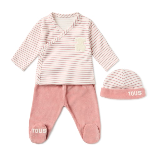 Conjunto de bebé de recién nacido Classic rosa