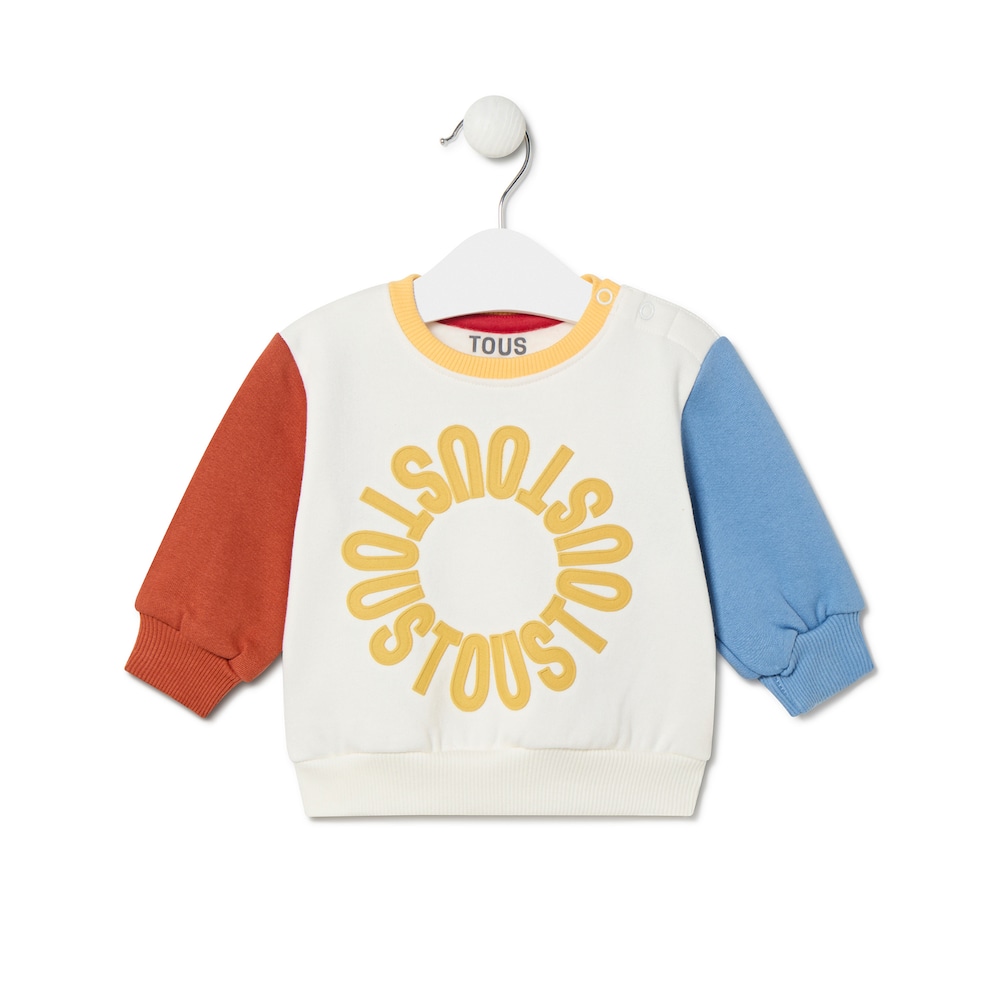 Sweatshirt log&oacute;tipo TOUS circular Casual cor &uacute;nica