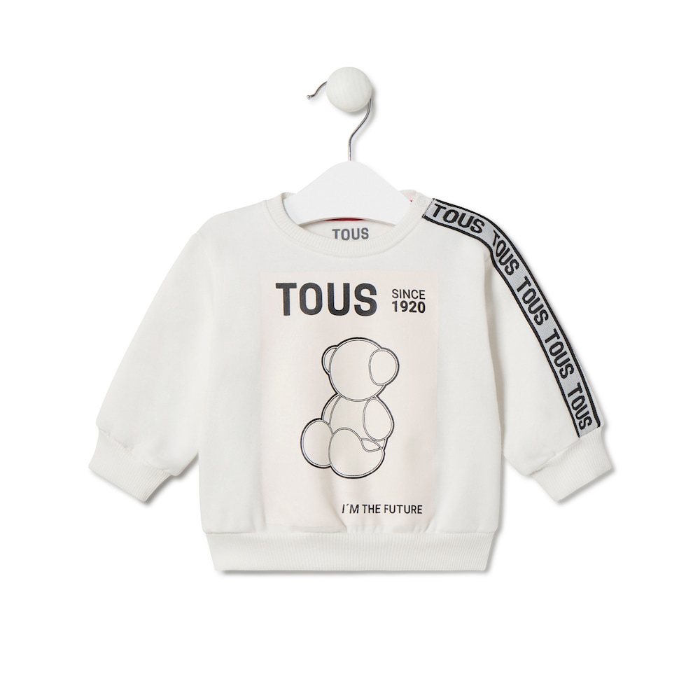 Sudadera ''TOUS i'm the future'' Casual crudo image number 0