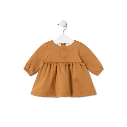 Baby girls dress in Trend orange