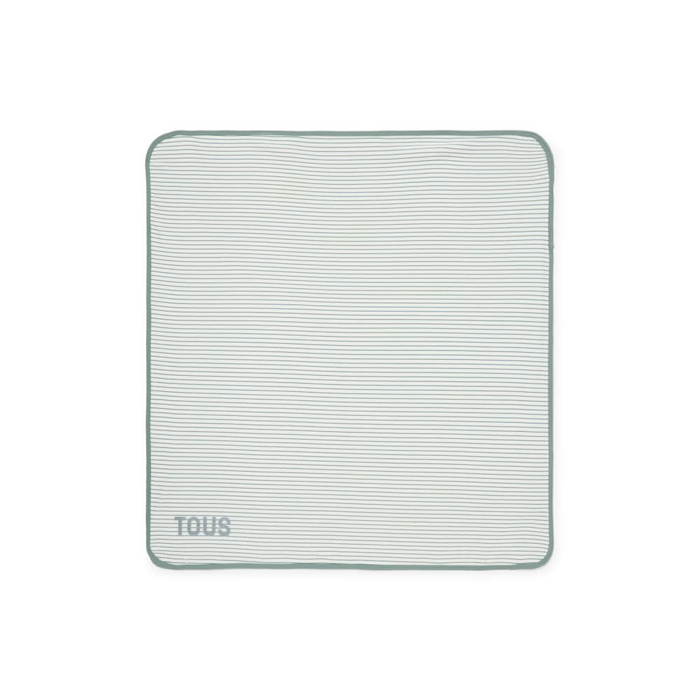 Mantinha de beb&eacute; Classic verde