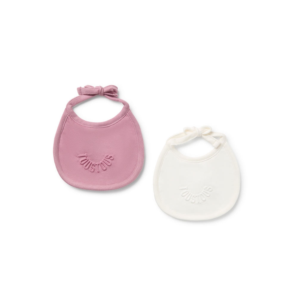 Set de baberos de bebé Trend rosa Set de baberos de bebé Trend rosa