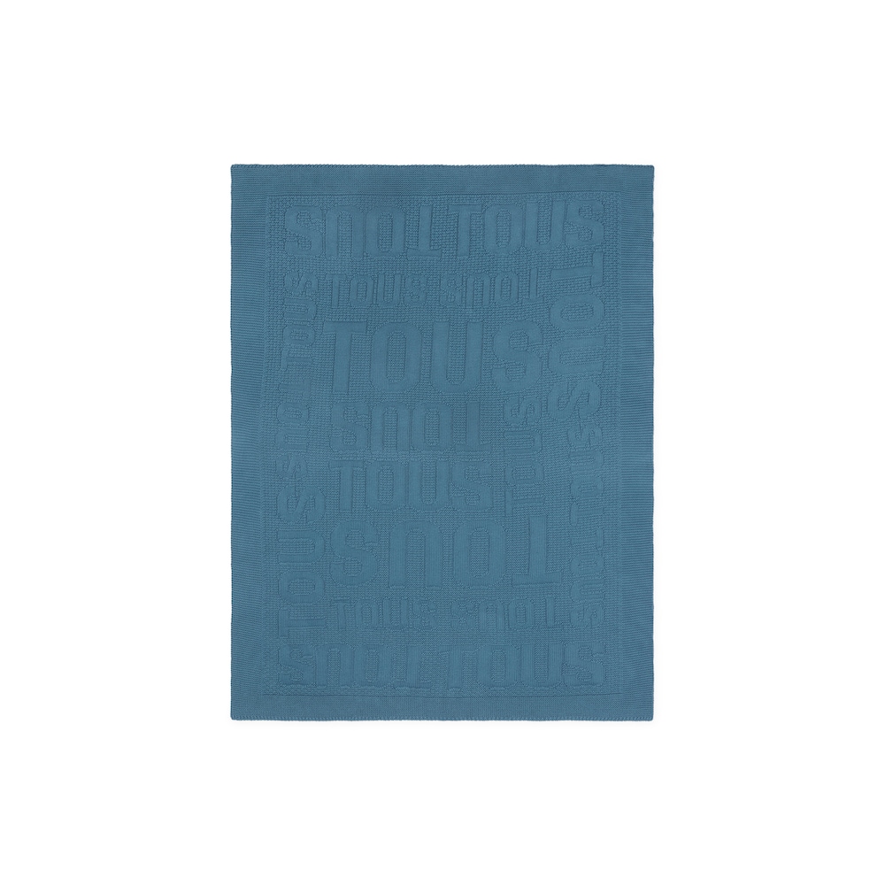 Baby blanket in Nilo TOUS logo
