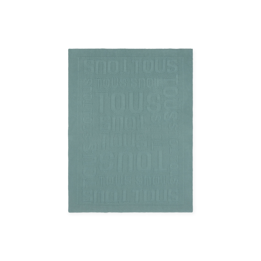 Baby blanket in Nilo TOUS logo mist