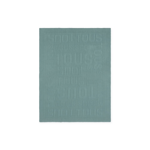 Baby blanket in Nilo TOUS logo mist