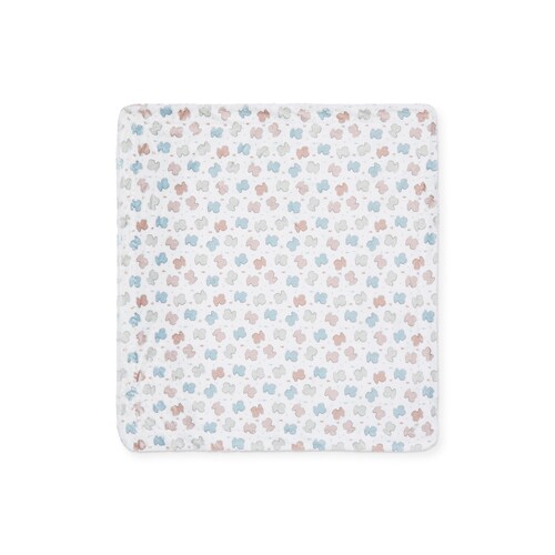 Manta de pelo beb&eacute; Colors azul