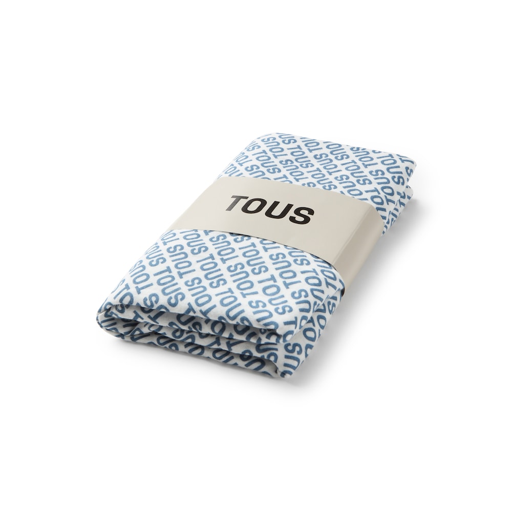 Baby muslin in Muse navy blue