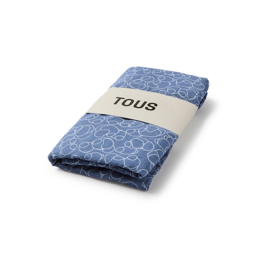 Baby muslin in Muse navy blue image number 0