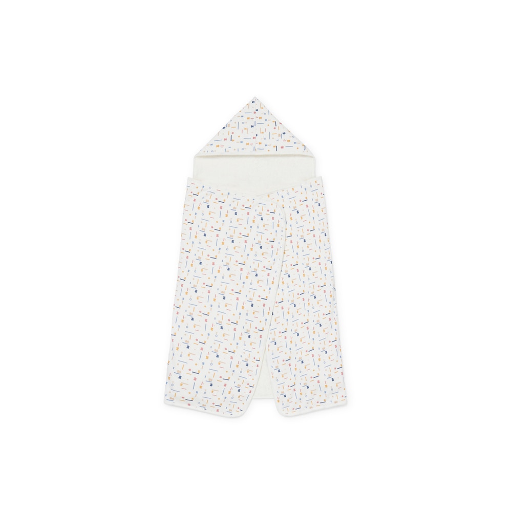 Baby bath cape in Geome unique