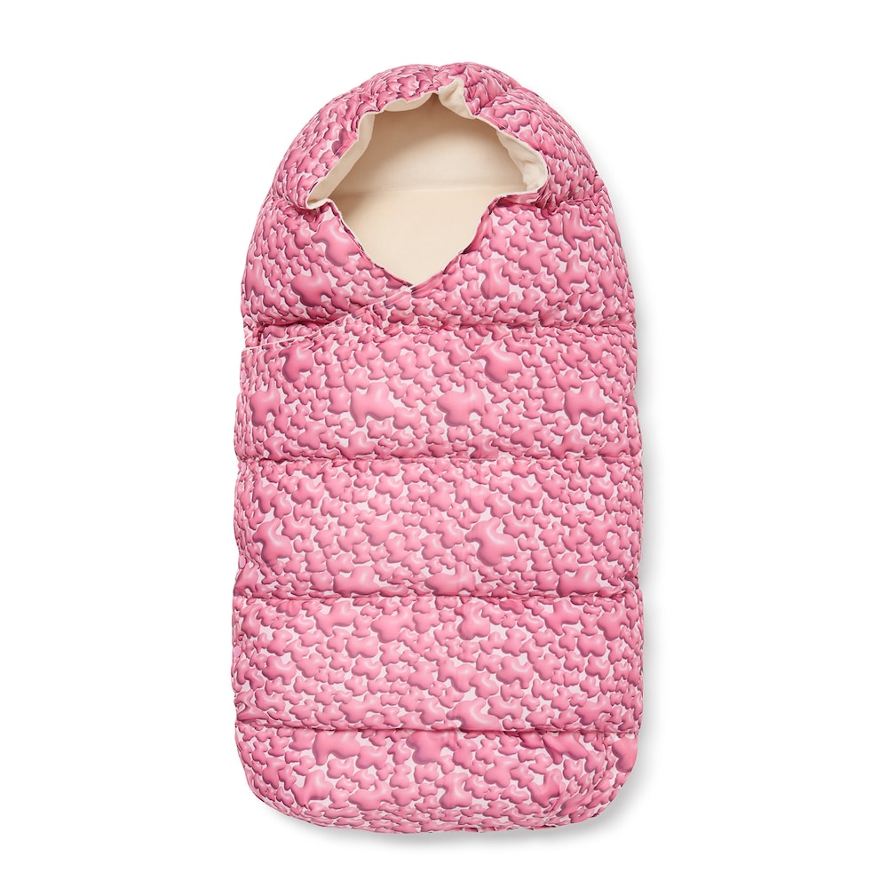 Pushchair footmuff in Tec Puff