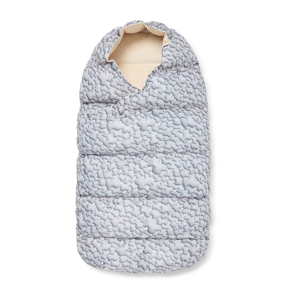 Pushchair footmuff in Tec Puff