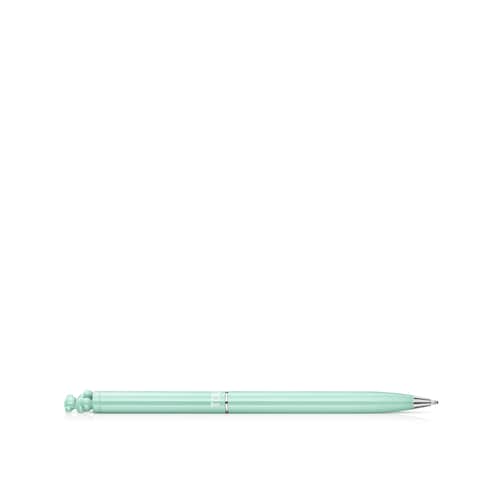 Mint green chrome Pen with bear Bold Bear