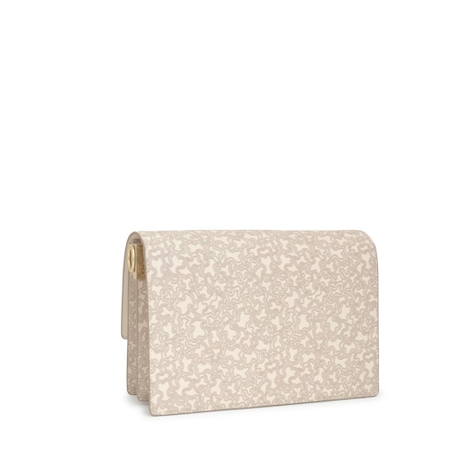 Bandolera mediana Audree beige Kaos Mini Lines