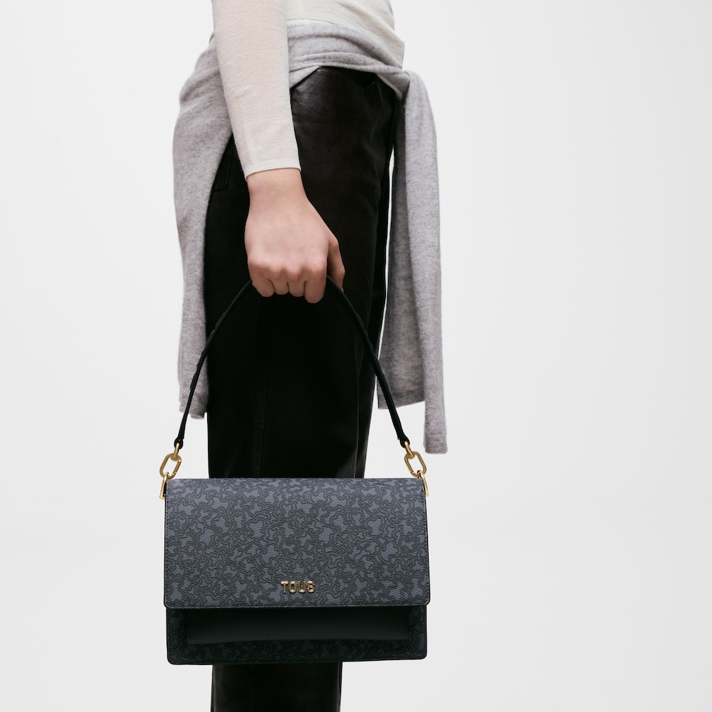 Medium dark gray Audree Crossbody bag Kaos Mini Lines