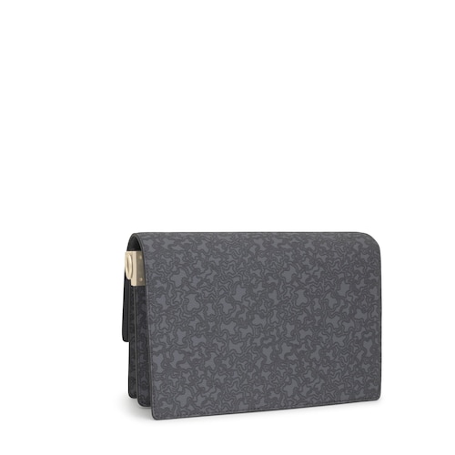 Bandolera mediana Audree gris oscuro Kaos Mini Lines