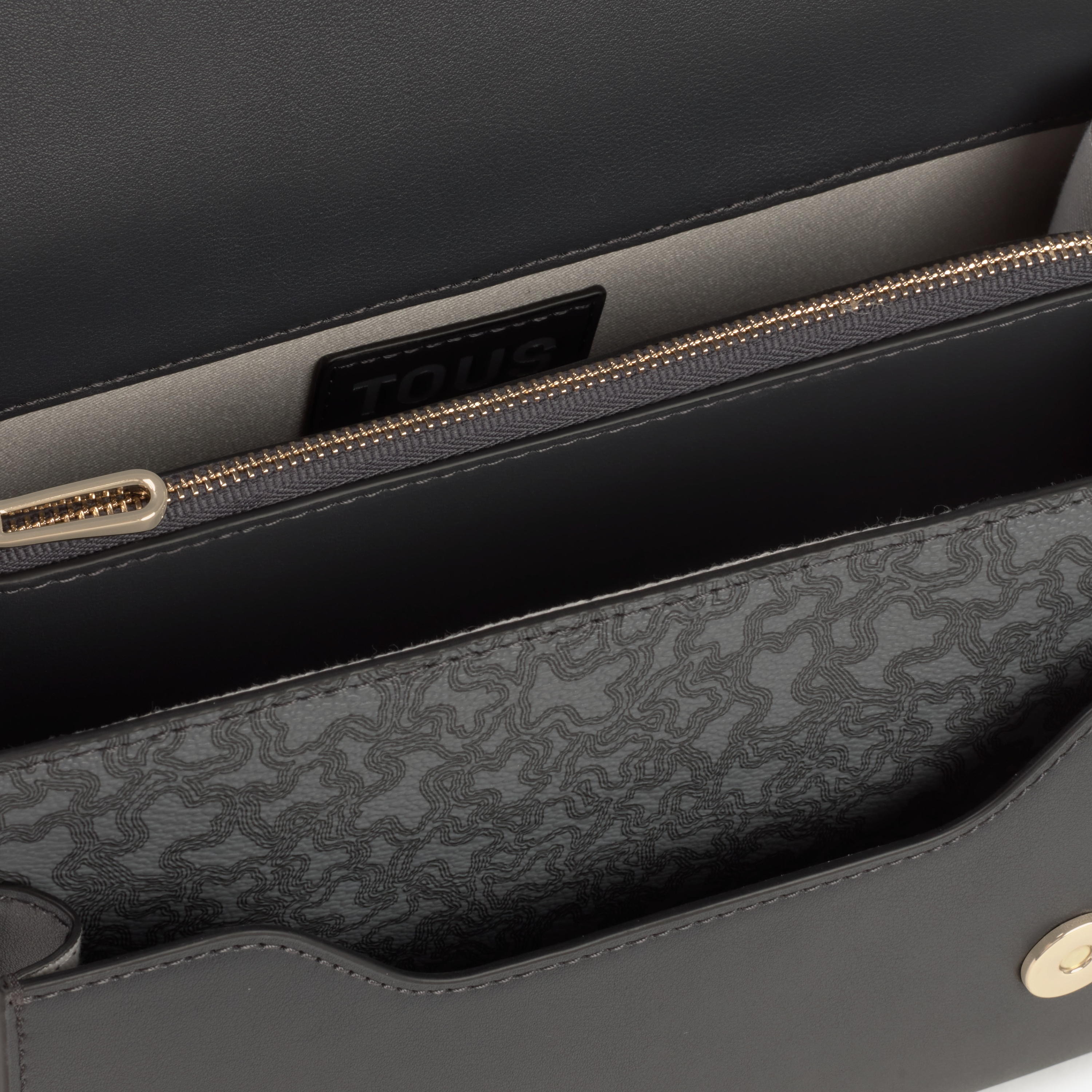 Medium dark gray Audree Crossbody bag Kaos Mini Lines