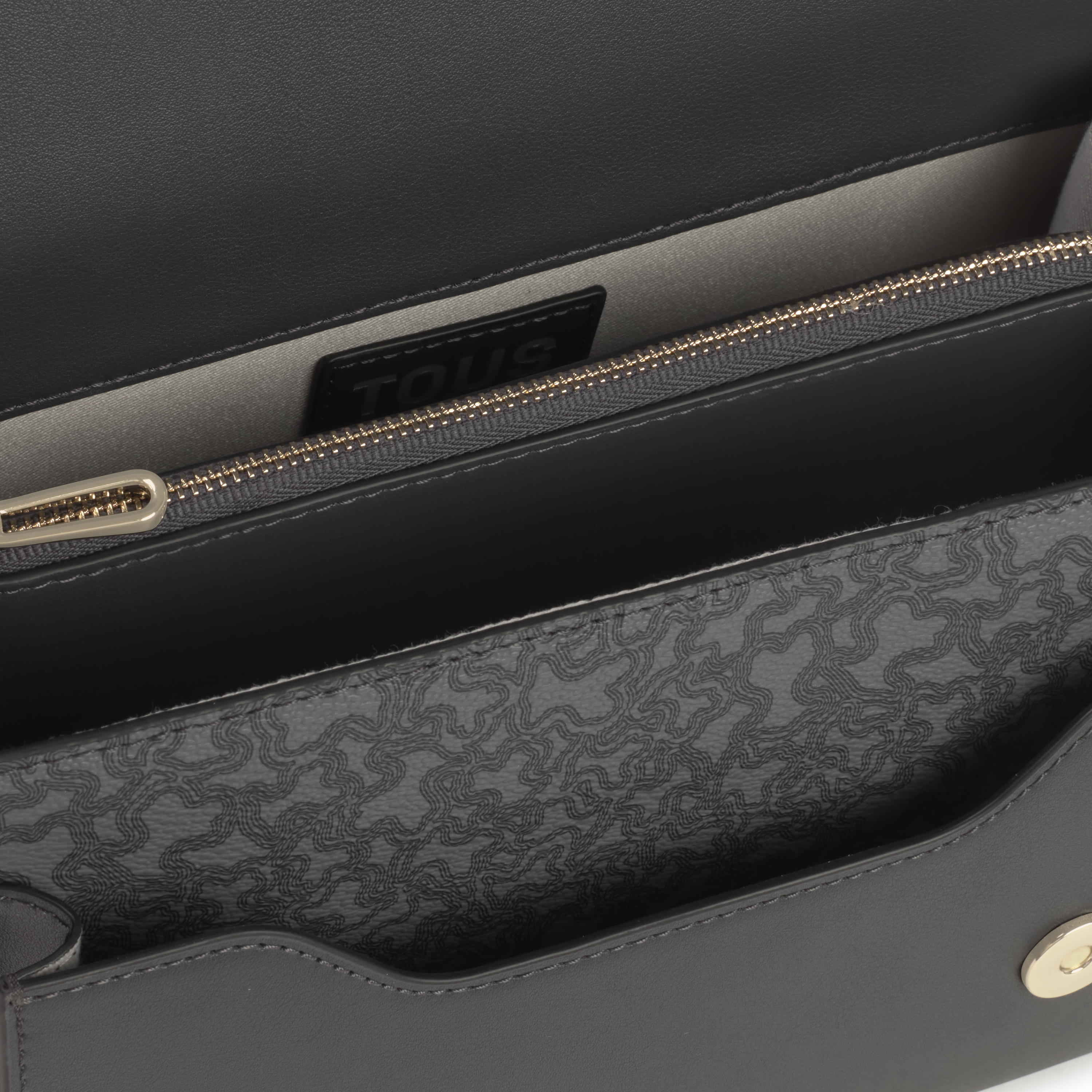 Medium dark gray Audree Crossbody bag Kaos Mini Lines