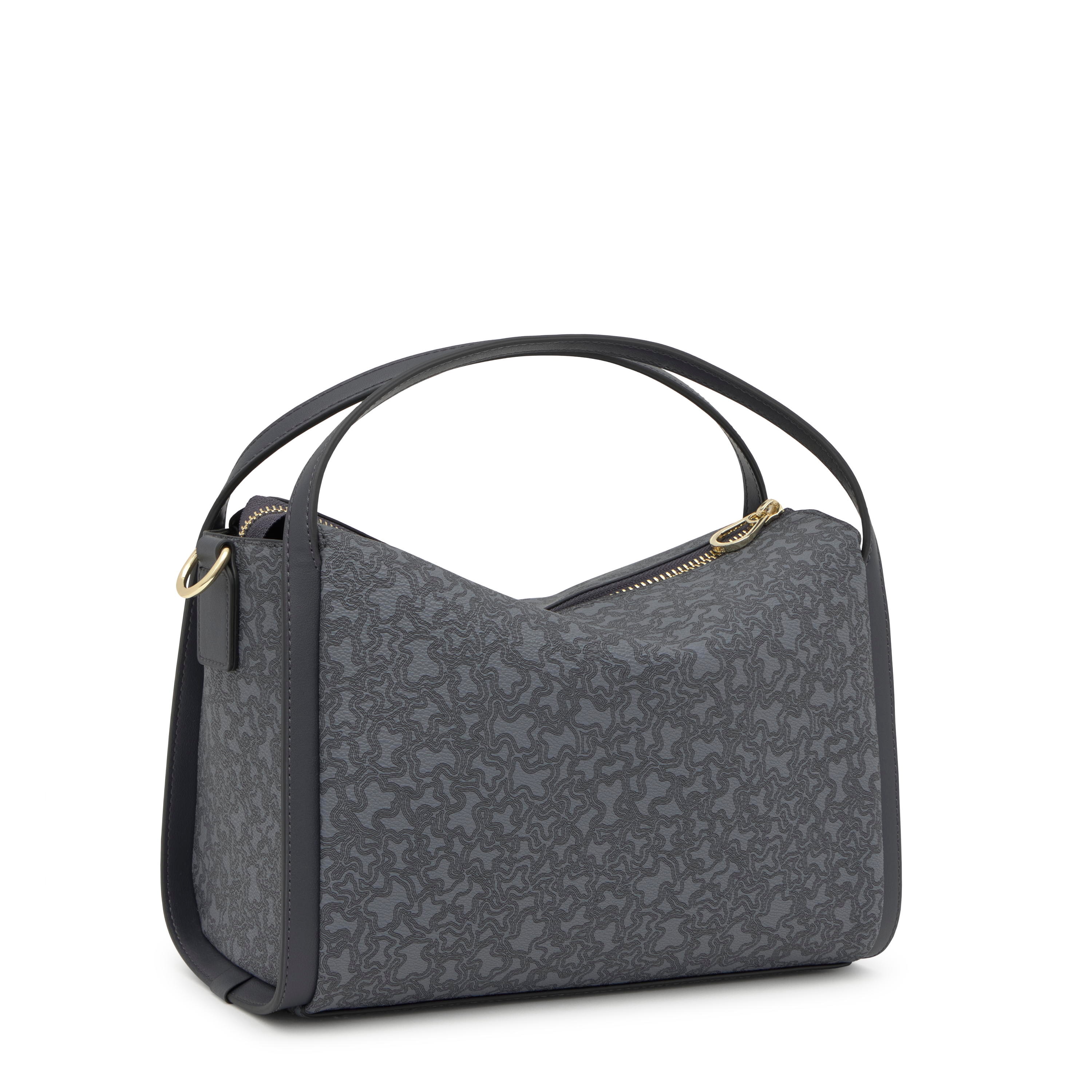 Medium dark gray City bag Kaos Mini Lines