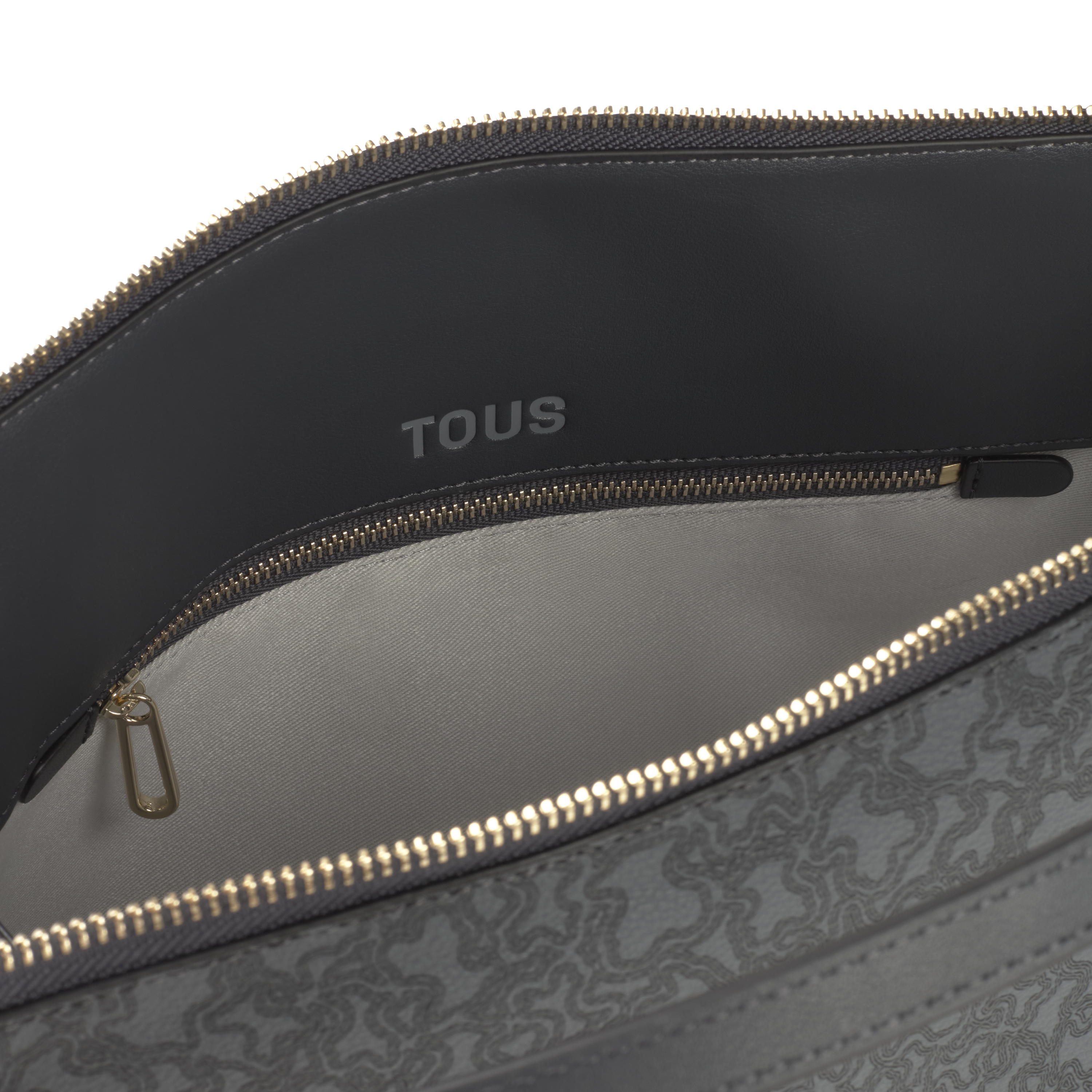 Medium dark gray City bag Kaos Mini Lines