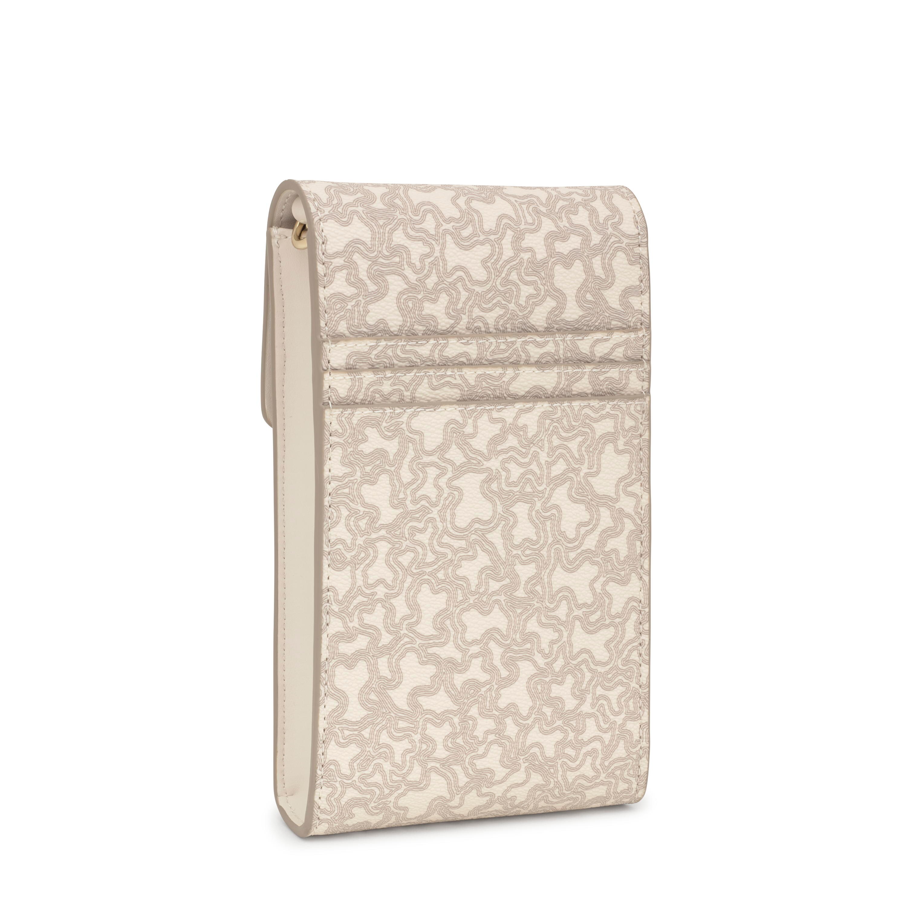 Beige hanging Phone case Kaos Mini Lines