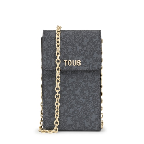 Dark gray hanging Phone case Kaos Mini Lines