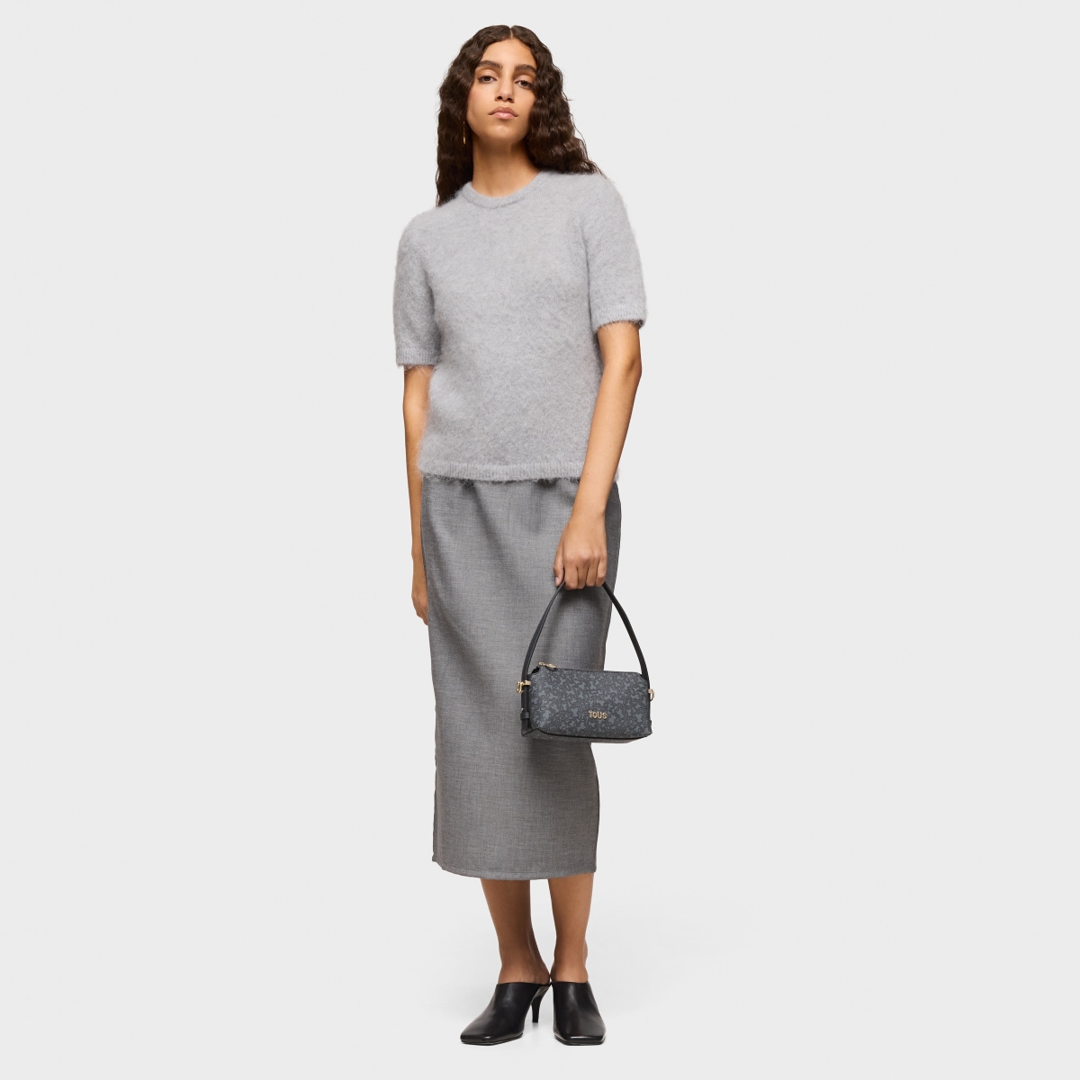 Dark gray mini Bag Kaos Mini Lines