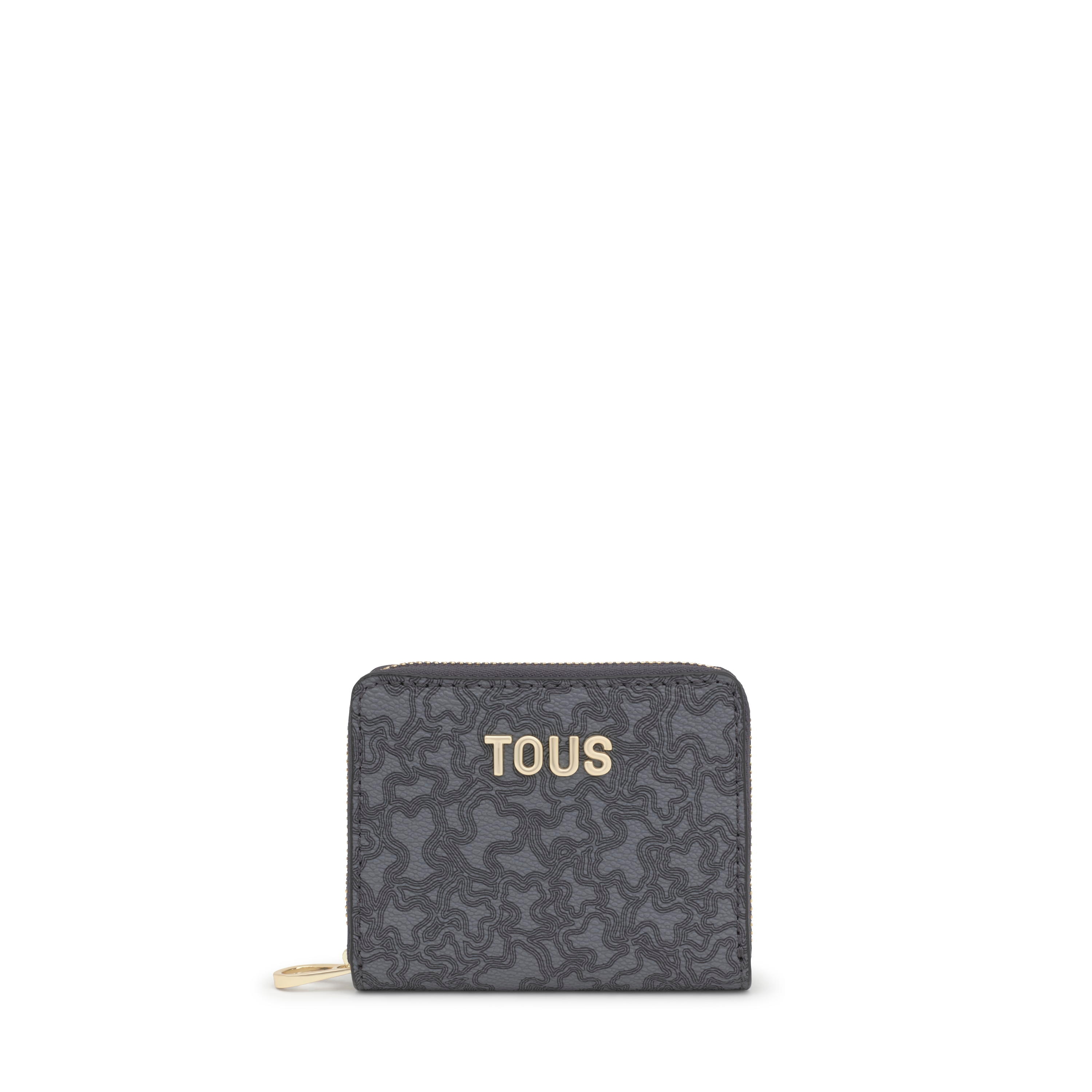 Dark gray Change purse Kaos Mini Lines