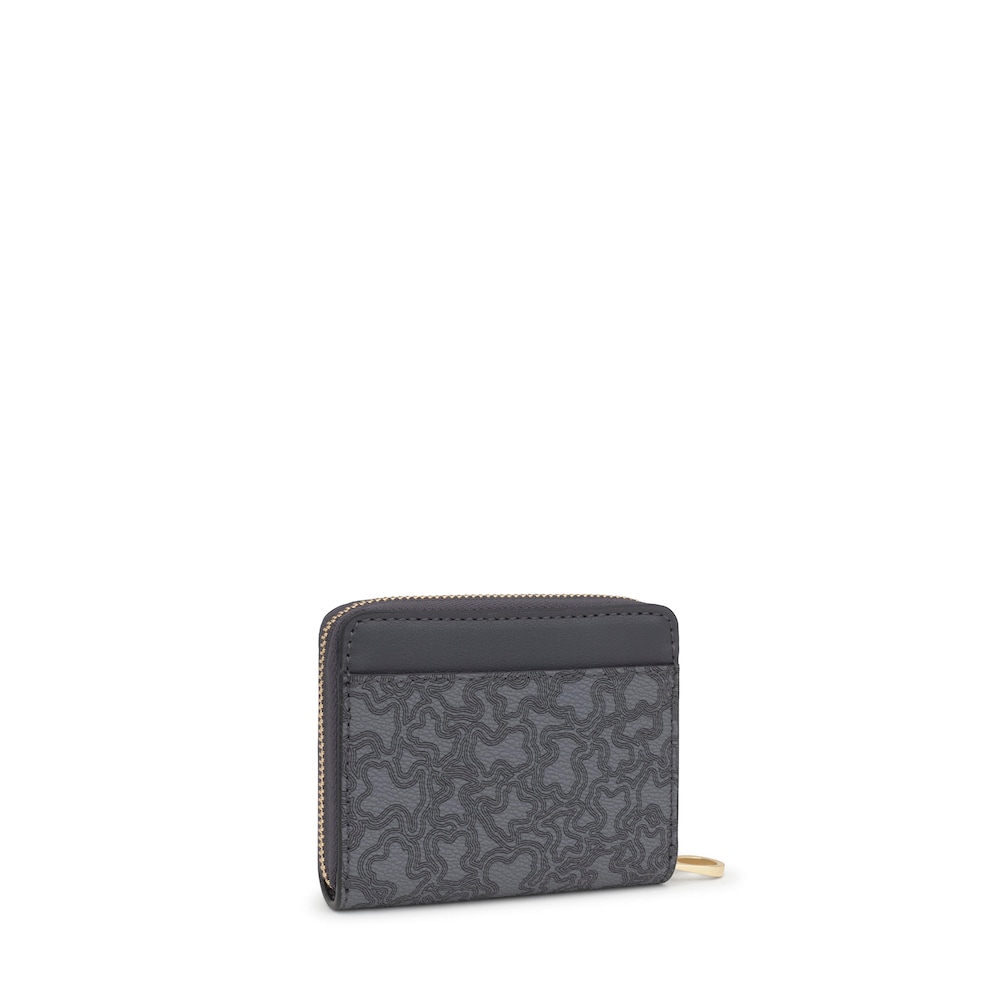 Dark gray Change purse Kaos Mini Lines