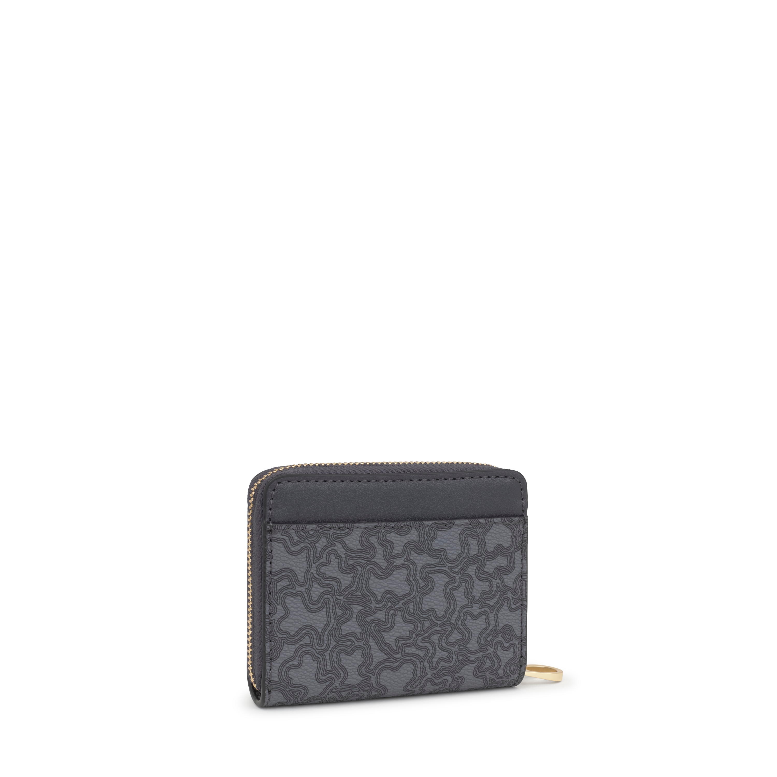 Dark gray Change purse Kaos Mini Lines