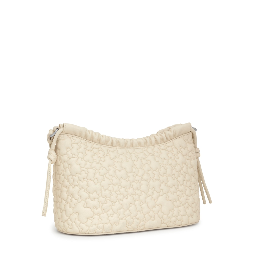 Medium beige Crossbody bag TOUS Puffy Bear