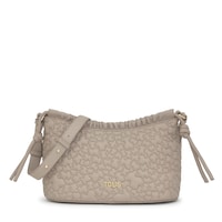 Medium taupe Crossbody bag TOUS Puffy Bear