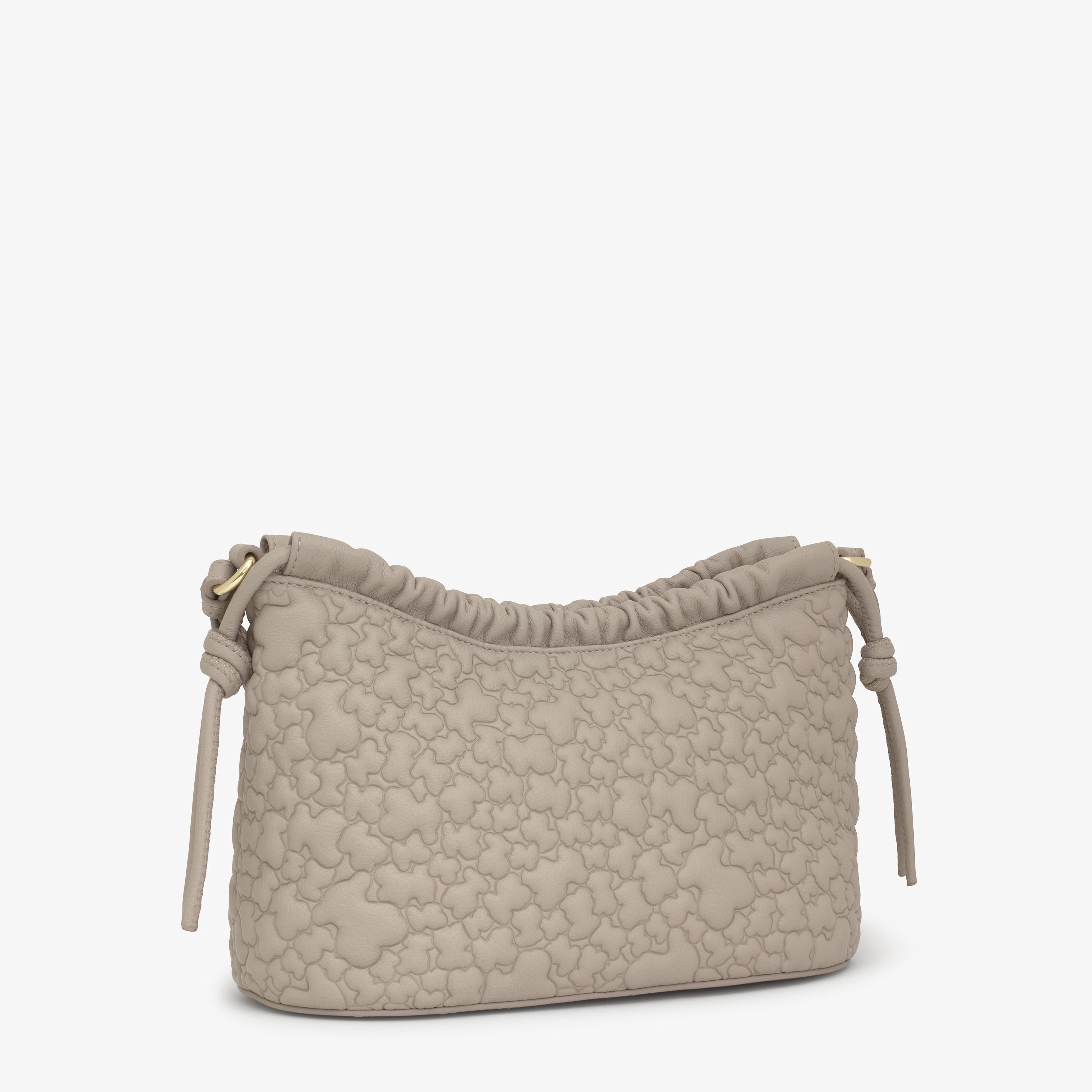 Medium taupe Crossbody bag TOUS Puffy Bear