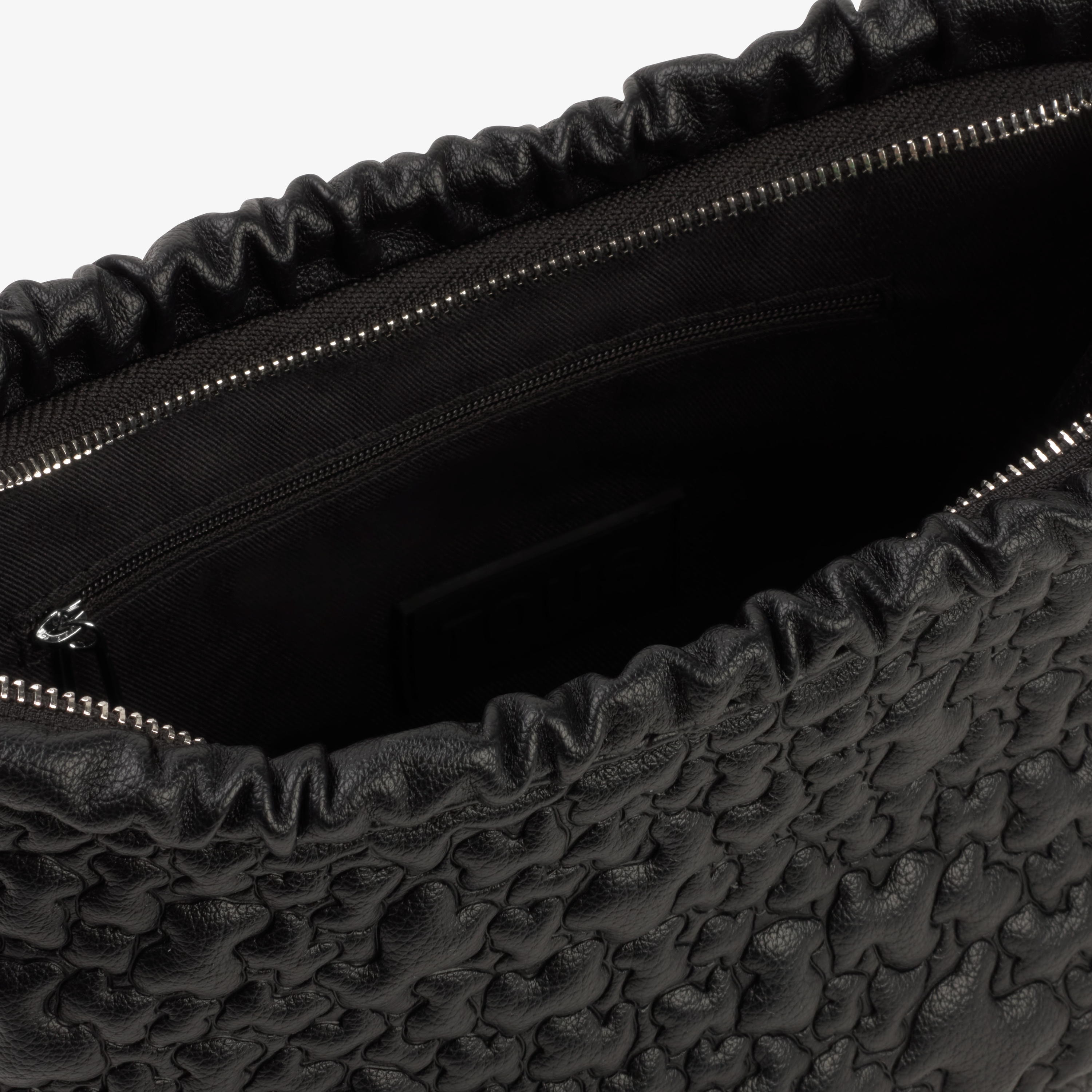 Medium black Crossbody bag TOUS Puffy Bear