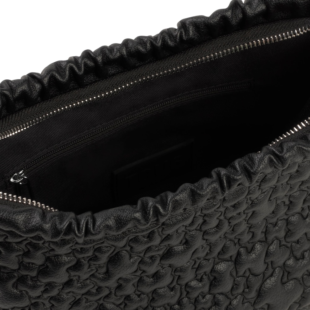 Medium black Crossbody bag TOUS Puffy Bear