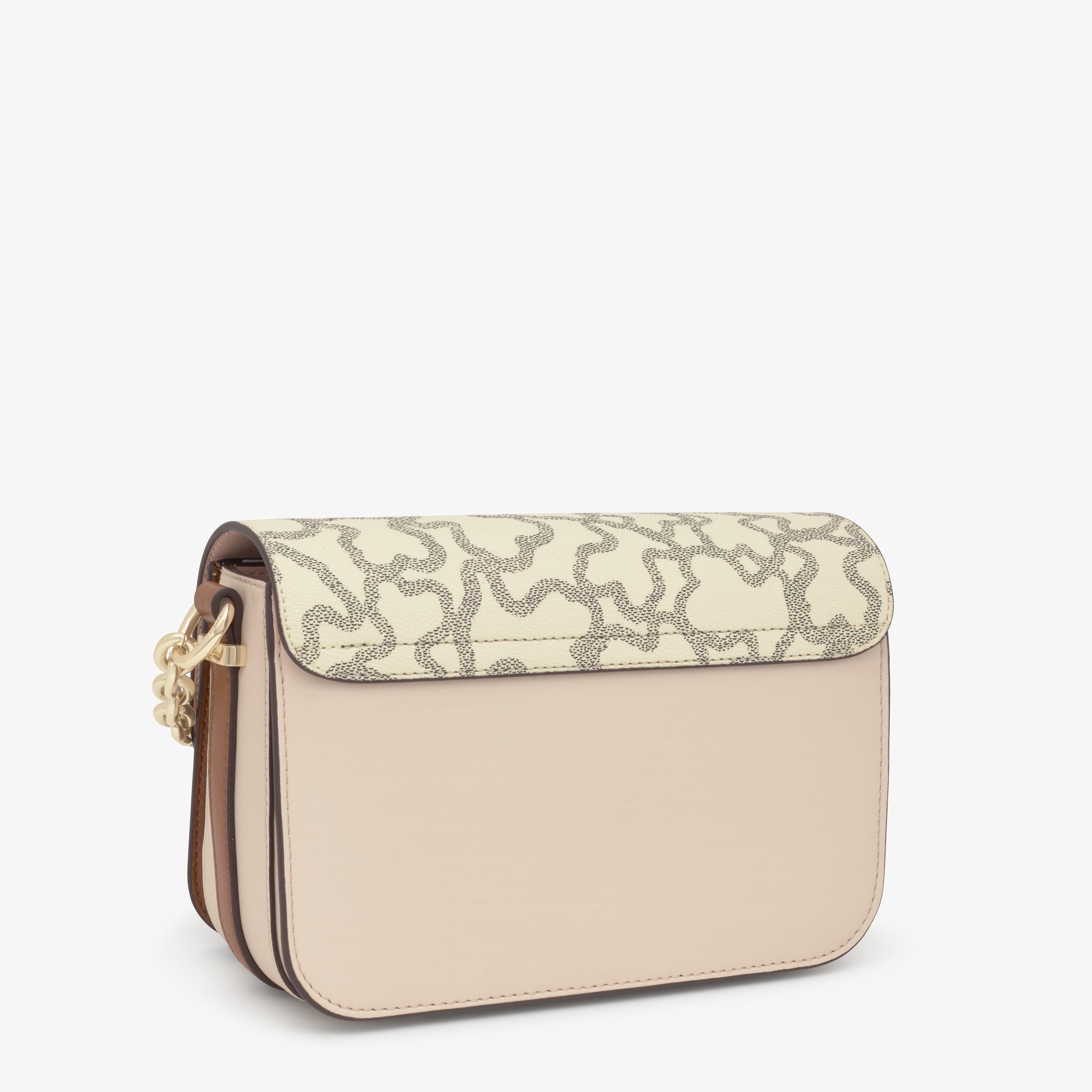 Medium camel beige chain Crossbody bag Kaos Icon