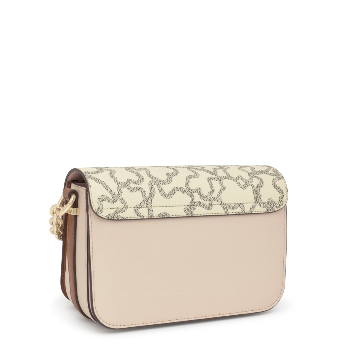 Medium camel beige chain Crossbody bag Kaos Icon