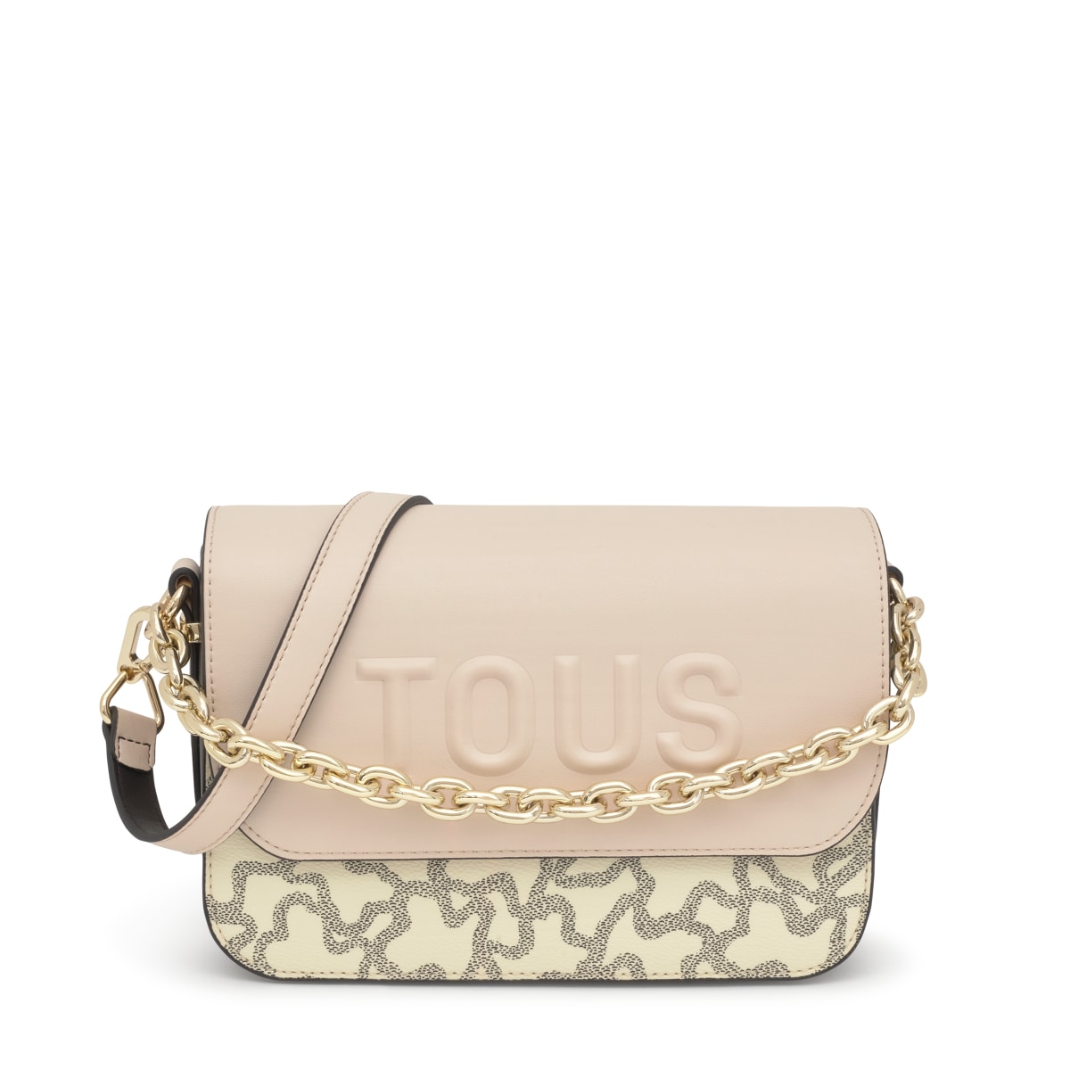 Medium black and beige chain Crossbody bag Kaos Icon
