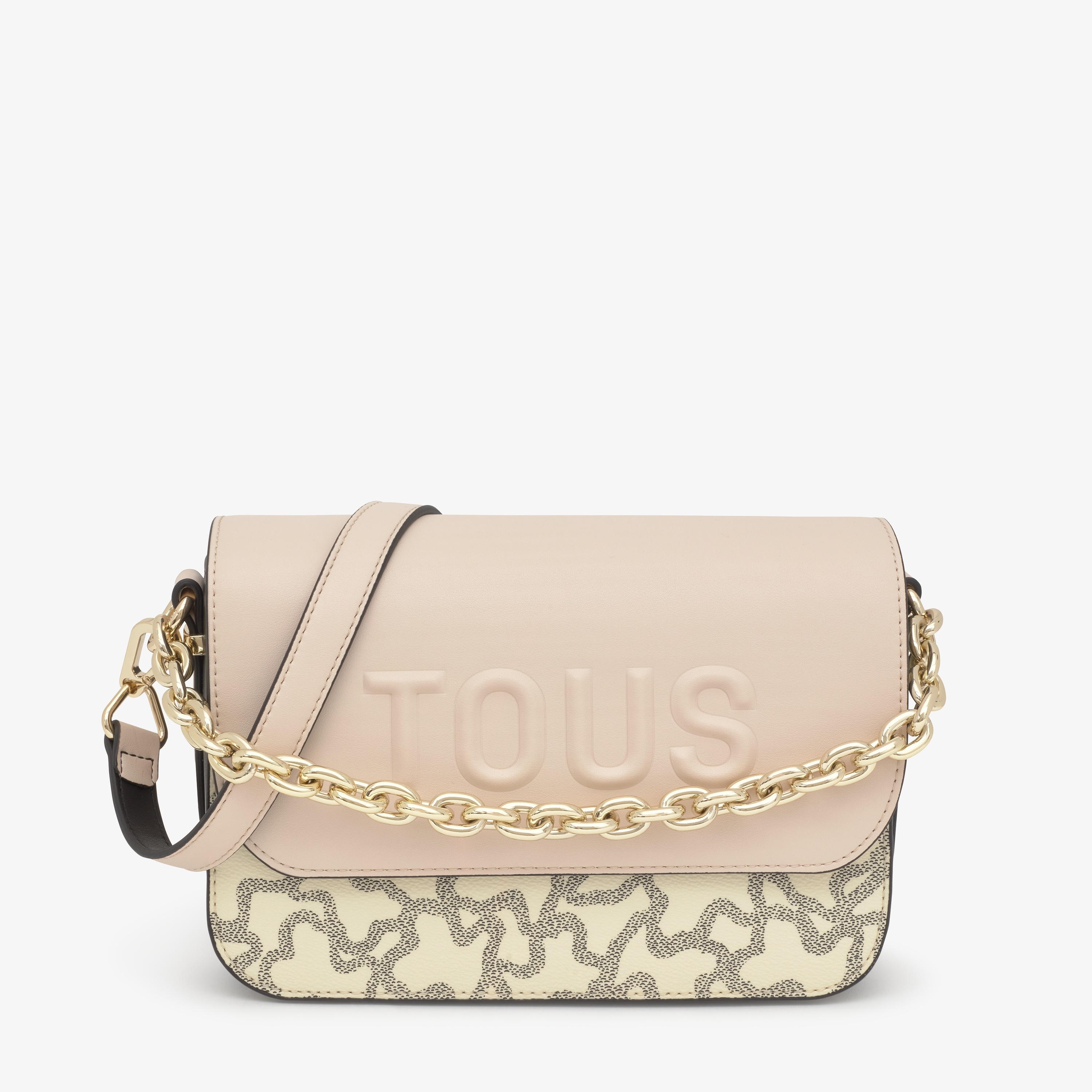 Medium black and beige chain Crossbody bag Kaos Icon