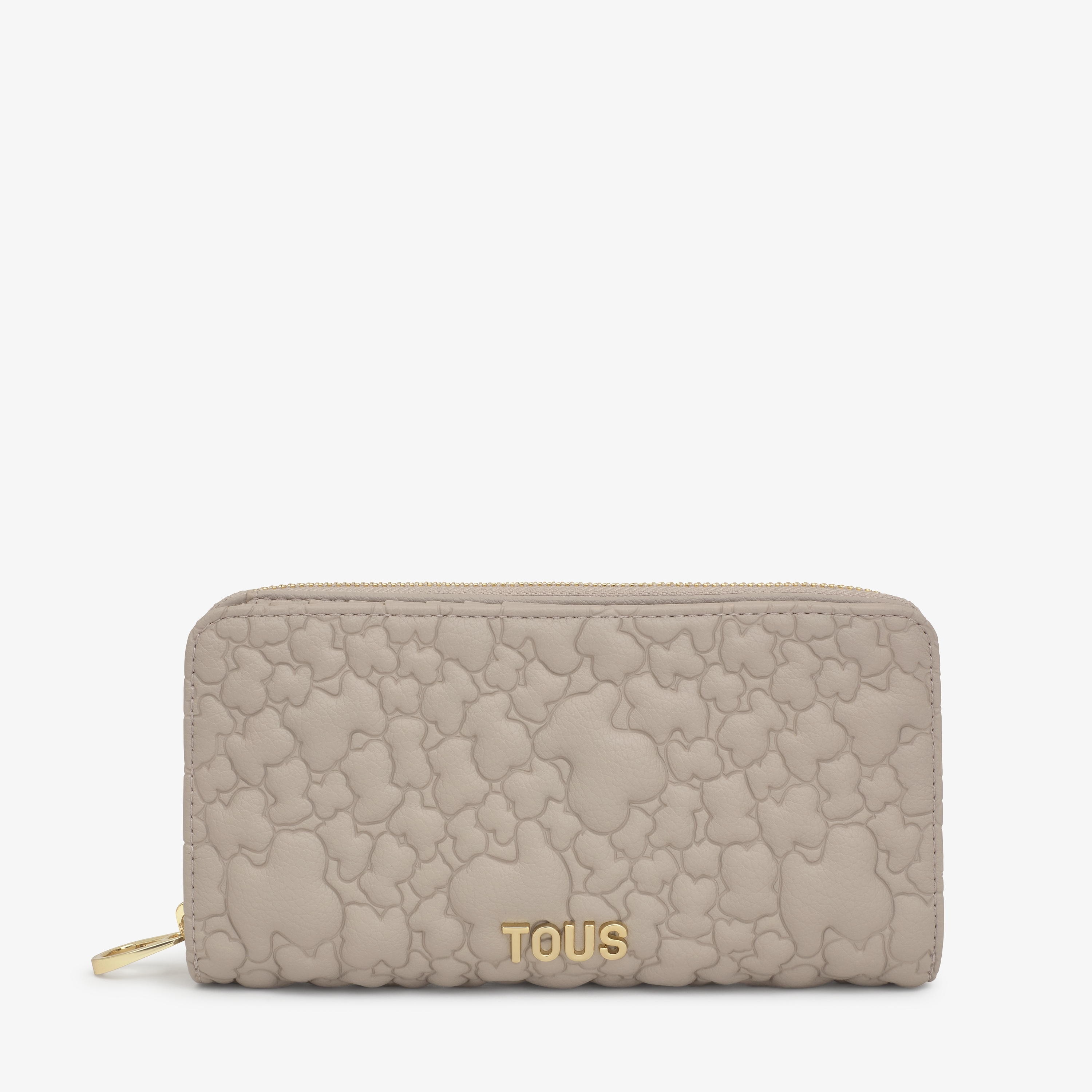 Taupe Wallet TOUS Puffy Bear | TOUS