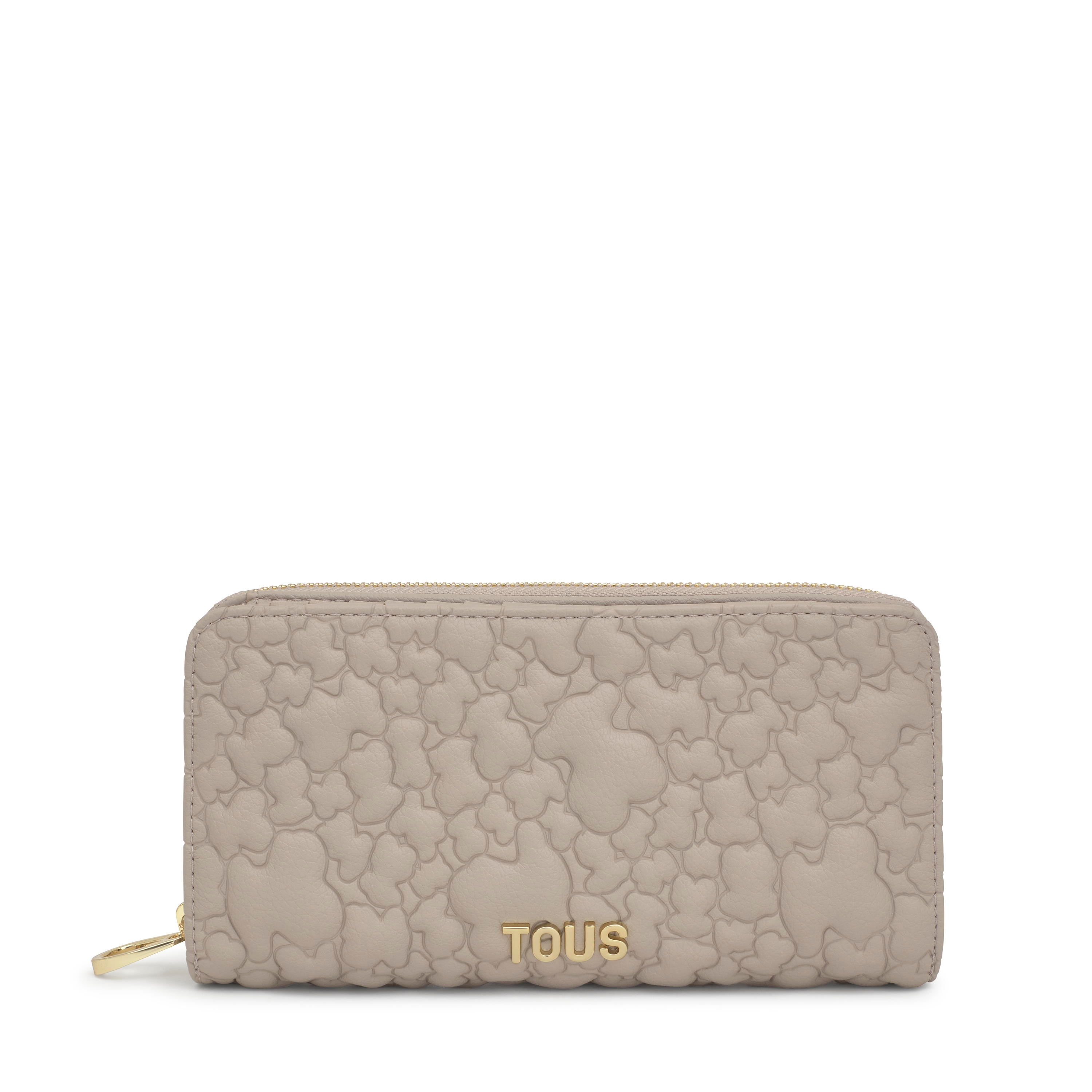 Taupe Wallet TOUS Puffy Bear | TOUS