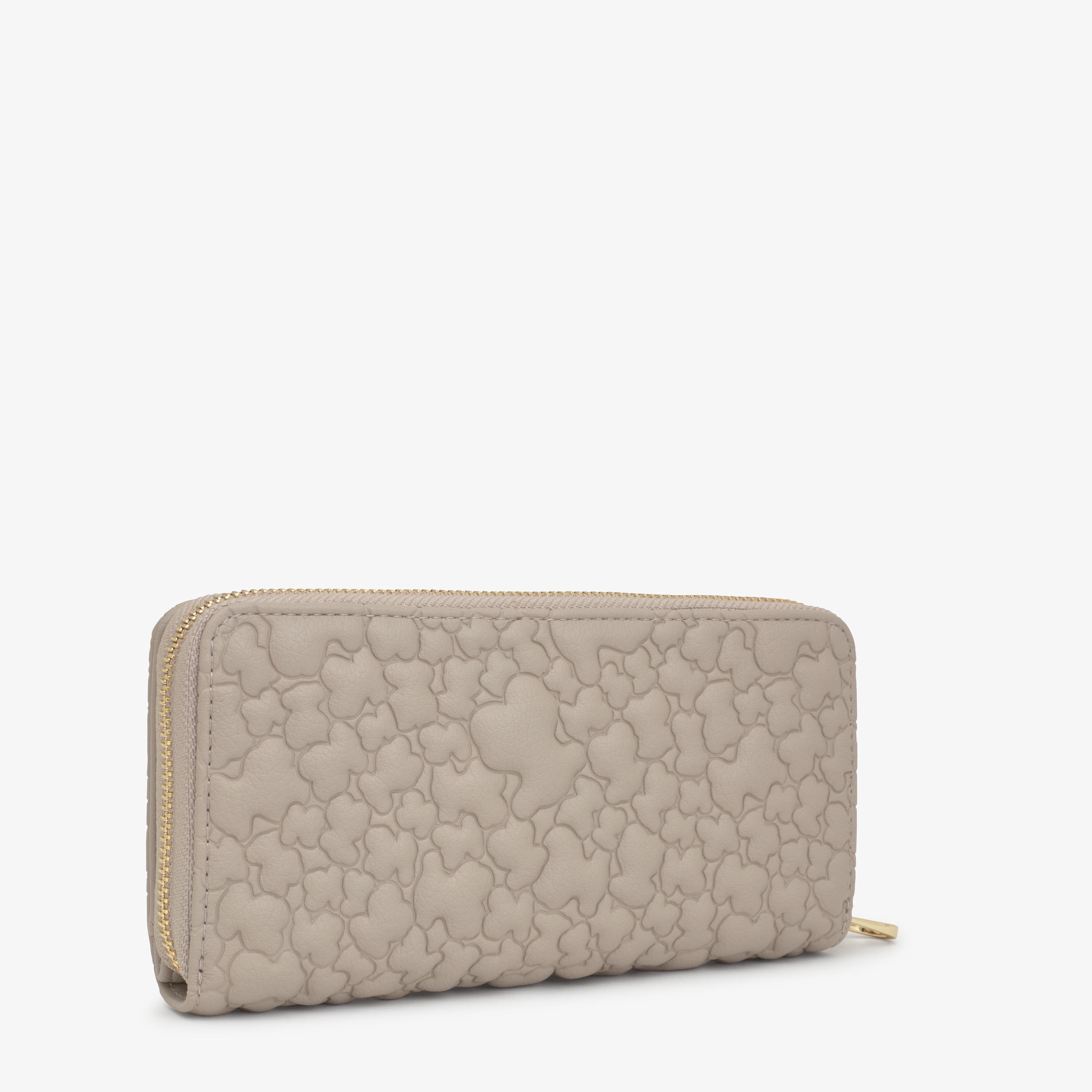 Taupe Wallet TOUS Puffy Bear