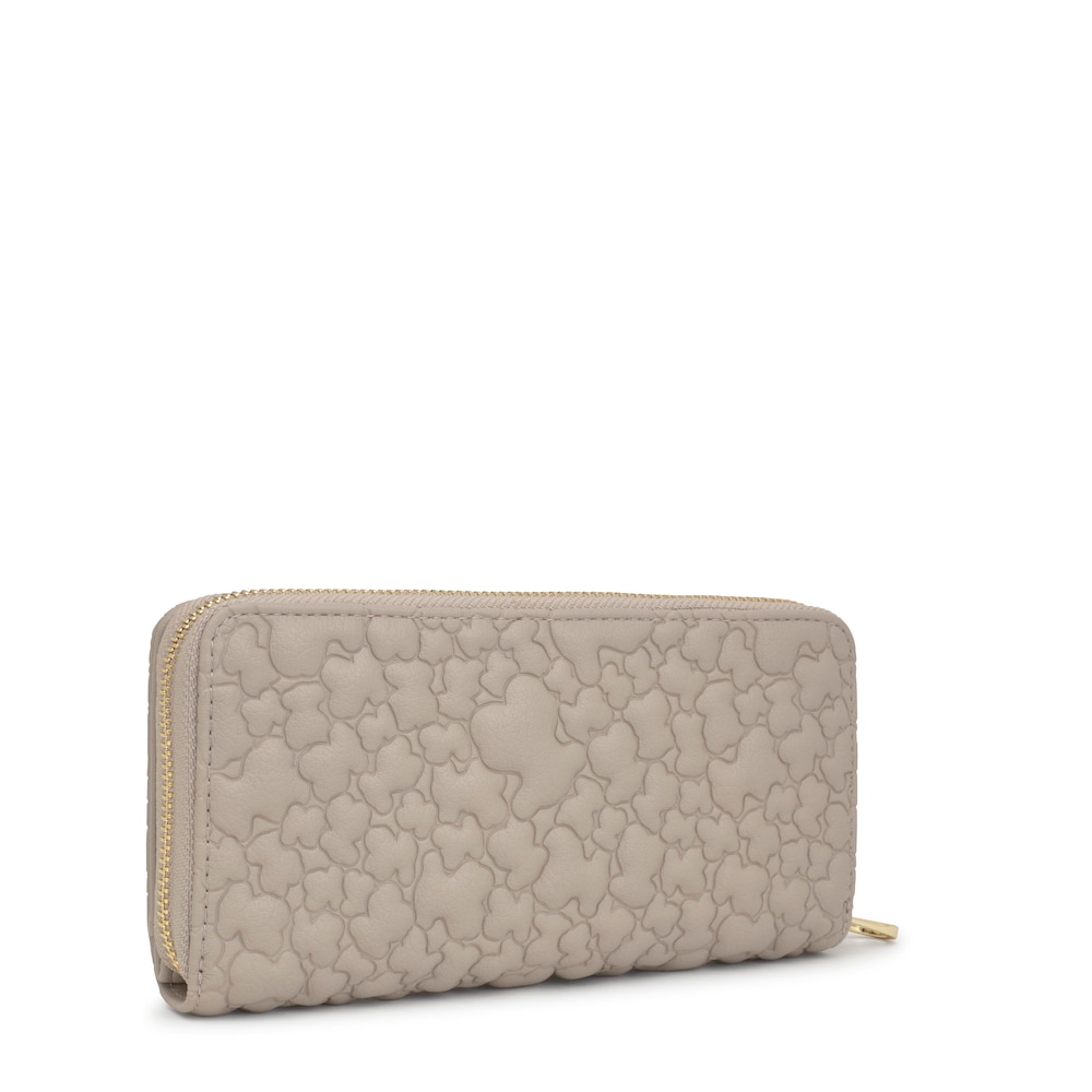 Szarobrązowy portfel TOUS Puffy Bear