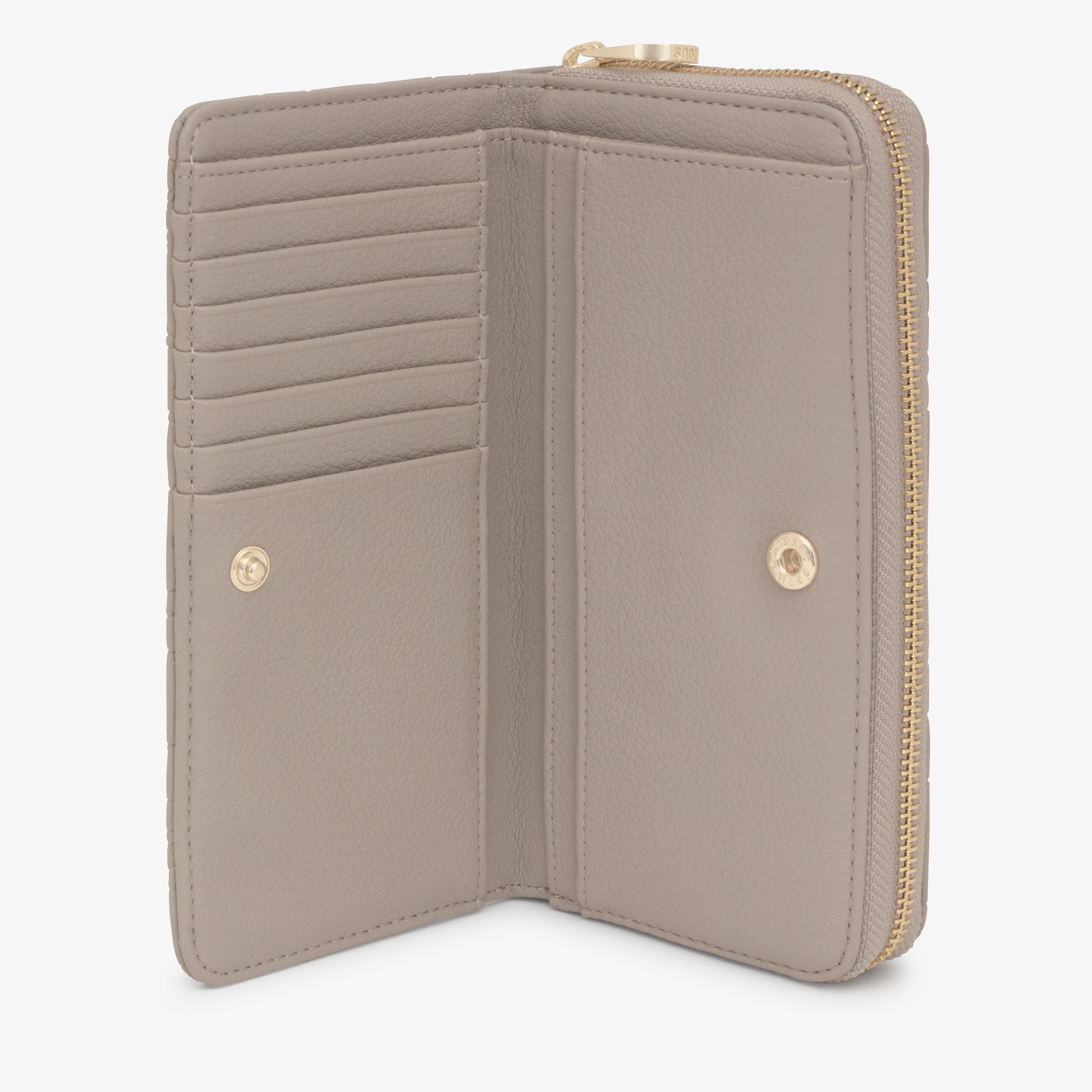 Taupe Wallet TOUS Puffy Bear