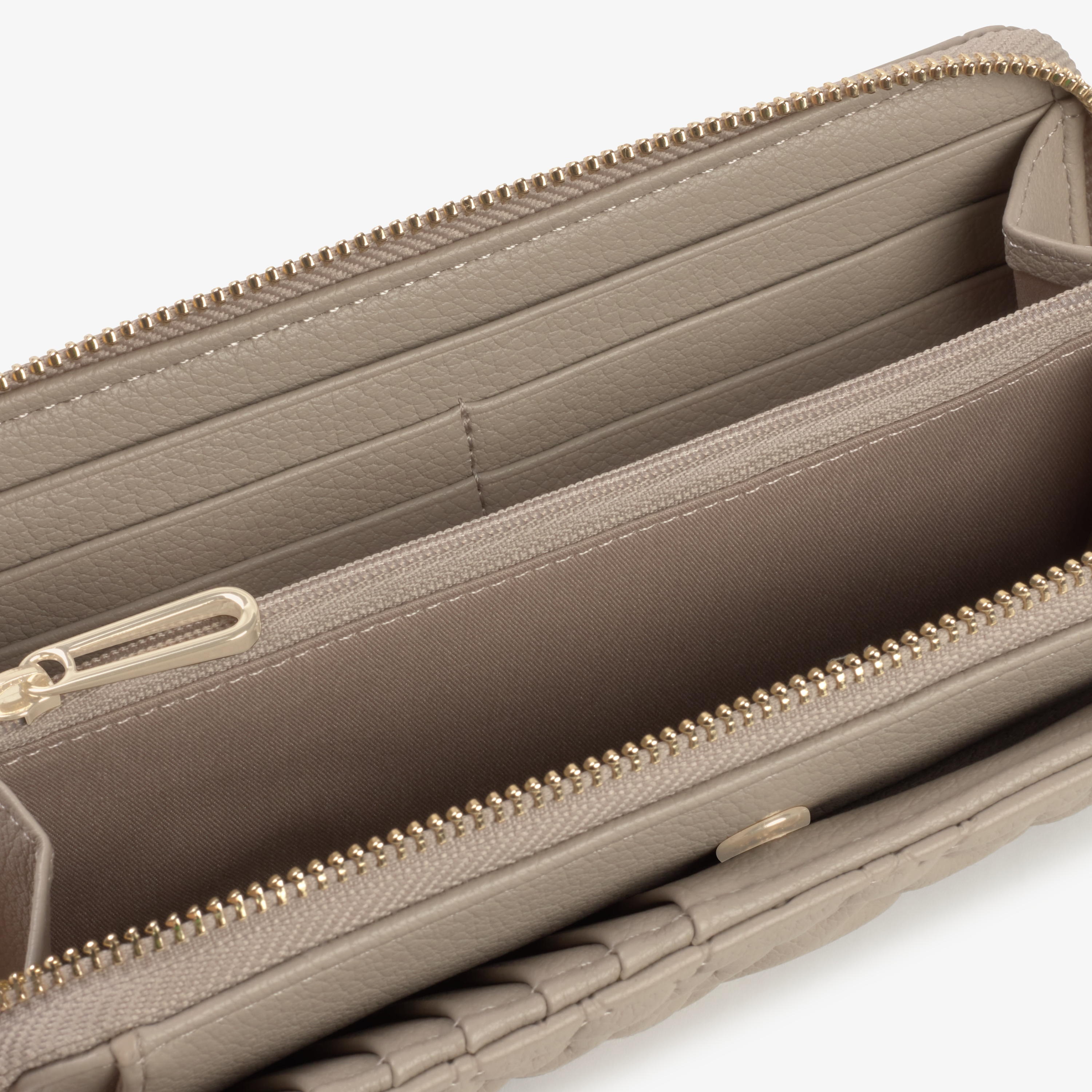 Taupe Wallet TOUS Puffy Bear