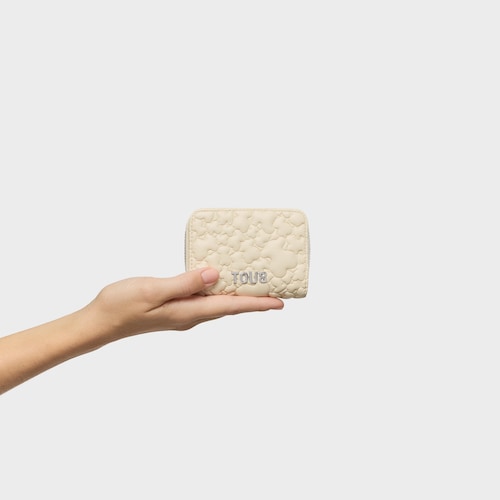 Beige Wallet TOUS Puffy Bear