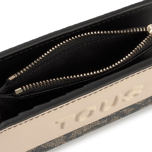 Cartera negra Kaos Icon