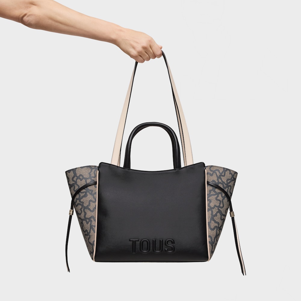 Medium black City bag Kaos Icon